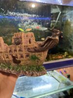 Античный корабль для аквариума, декорация 23х6х10 см купить недорого олх днепр