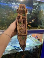 Античний корабель для акваріума, декорація 23х6х10 см купити дніпро