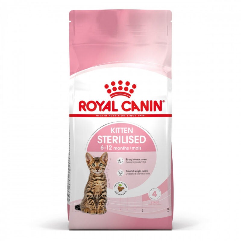 Корм для стерилізованого кошеня 0,4 кг Royal Canin Kitten Sterilised (Кіттен Cтерилайзд) купити Дніпро