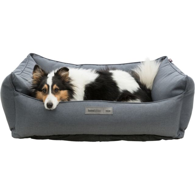 Лежак-ліжко для собаки та кота з подушкою Trixie 100 см сіре купити Дніпро