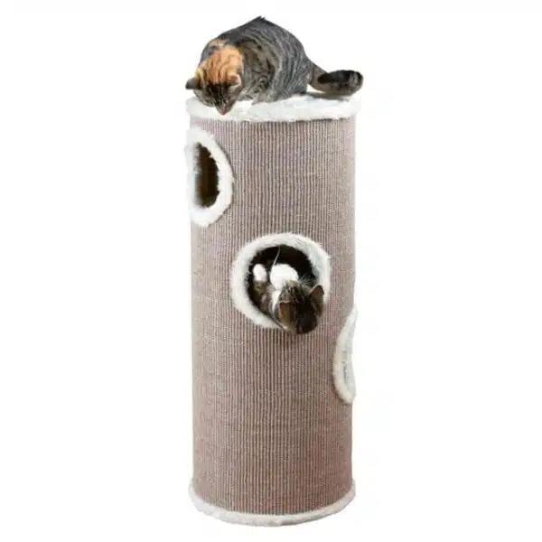 Вежа для кота с сизалем 100 см Trixie Edoardo сіро-коричнева купити Дніпро