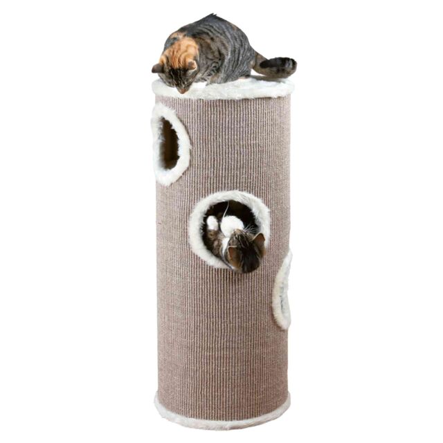 Вежа для кота с сизалем 100 см Trixie Edoardo сіро-коричнева купити Дніпро