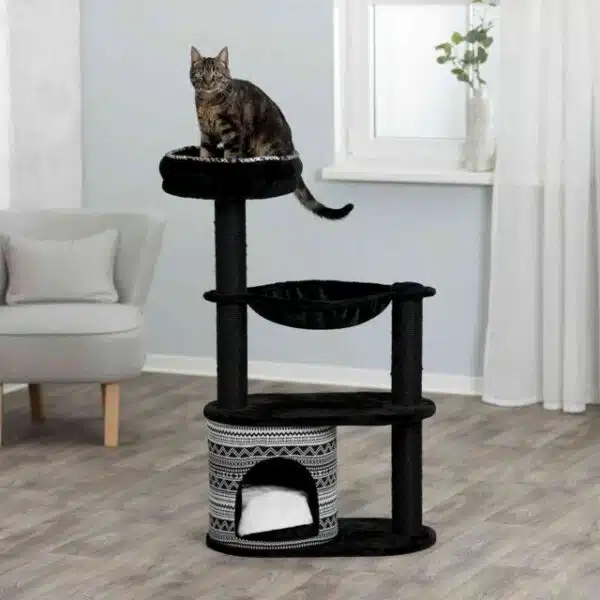 Драпак з ліжаками 112 см для котів Trixie Giada чорний купити Дніпро