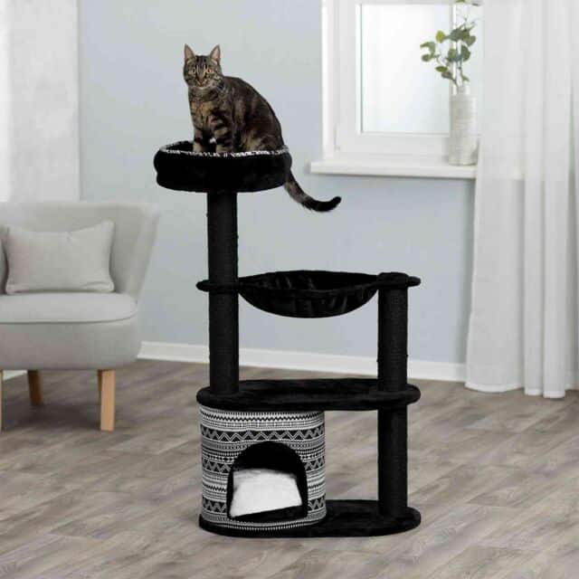 Драпак з ліжаками 112 см для котів Trixie Giada чорний купити Дніпро