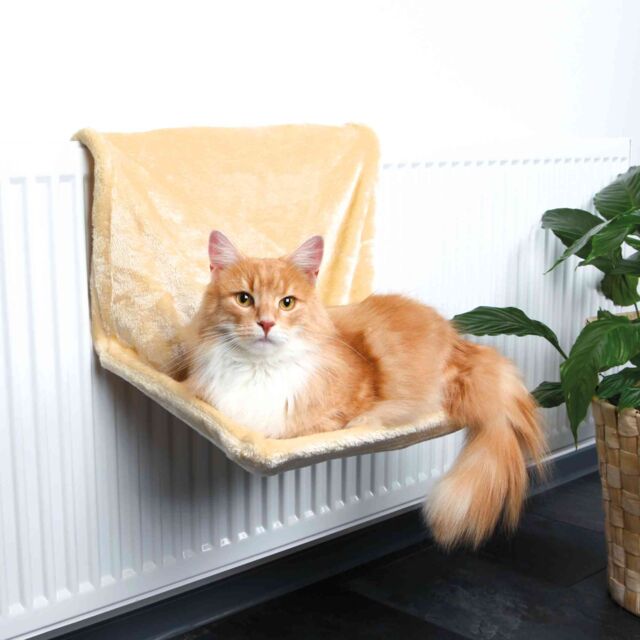 Теплий гамак на радіатор для кішки до 5 кг Trixie купити Дніпро