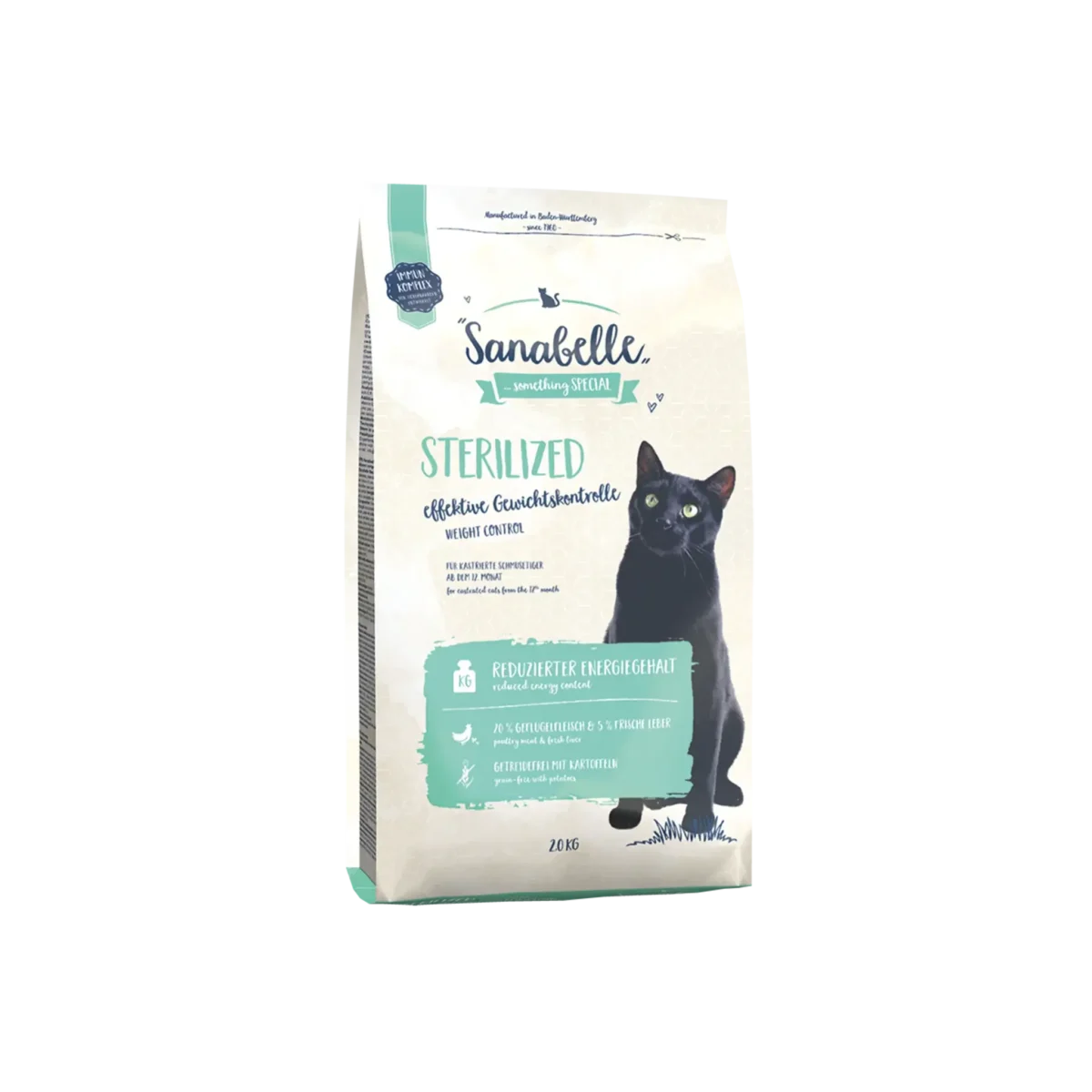 Корм для стерилізованих та кастрованих котів Bosch Sanabelle Sterelezed (Санабель Стерилайзд) 2 кг купити Дніпро