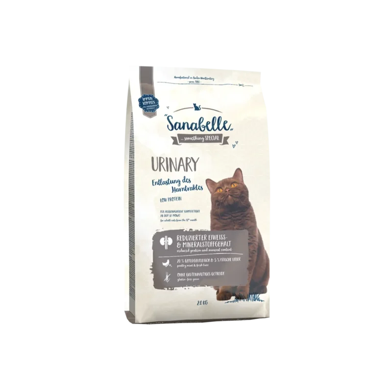 Bosch Sanabelle Urinary корм для котів з сечокам'яною хворобою (Санабель Урінарі) 2 кг купити Дніпро