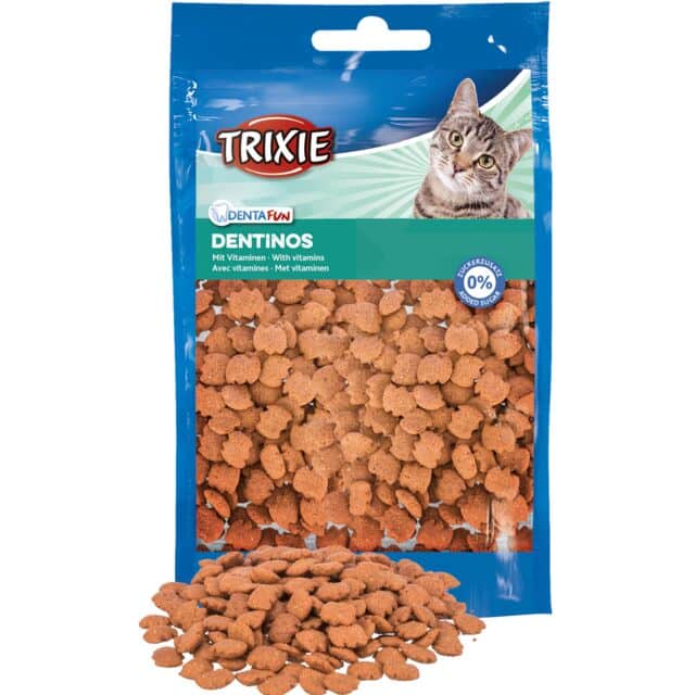 Ласощі для чищення зубів Тріксі (Trixie Denta Fun) для котів 50 г купити Дніпро