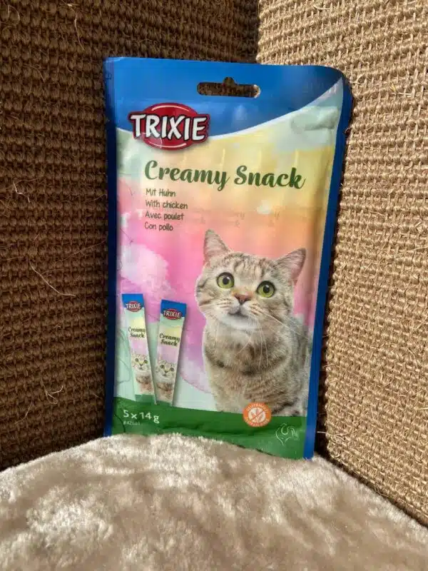Ласощі для котів Trixie Creamy Snacks курка рідкі 5 шт купити Дніпро