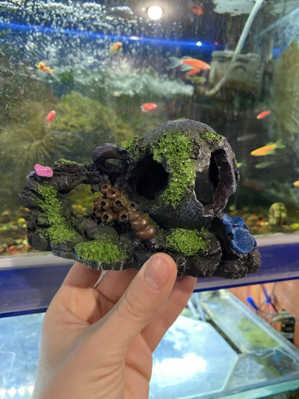 Потонувший глечик 15 см, акваріумний декор купити дніпро